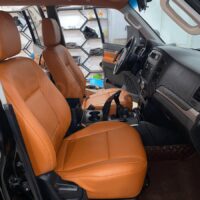 Chất liệu ghế da Mitsubishi Xforce 2024