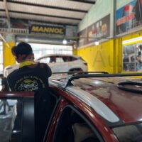 Lắp đặt lều nóc cho xe Ford Everest