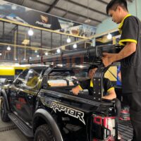 Lều gắn nóc Ford Ranger giúp tăng tính thẩm mỹ cho xe