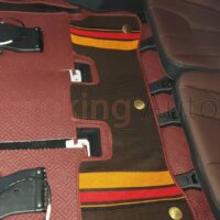 Thảm lót sàn Hyundai Santafe 2024 360 độ - Đỉnh cao của thảm lót sàn ô tô may thủ công.