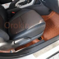 Thảm lót sàn Hyundai Santafe 2024 360 độ - Đỉnh cao của thảm lót sàn ô tô may thủ công.