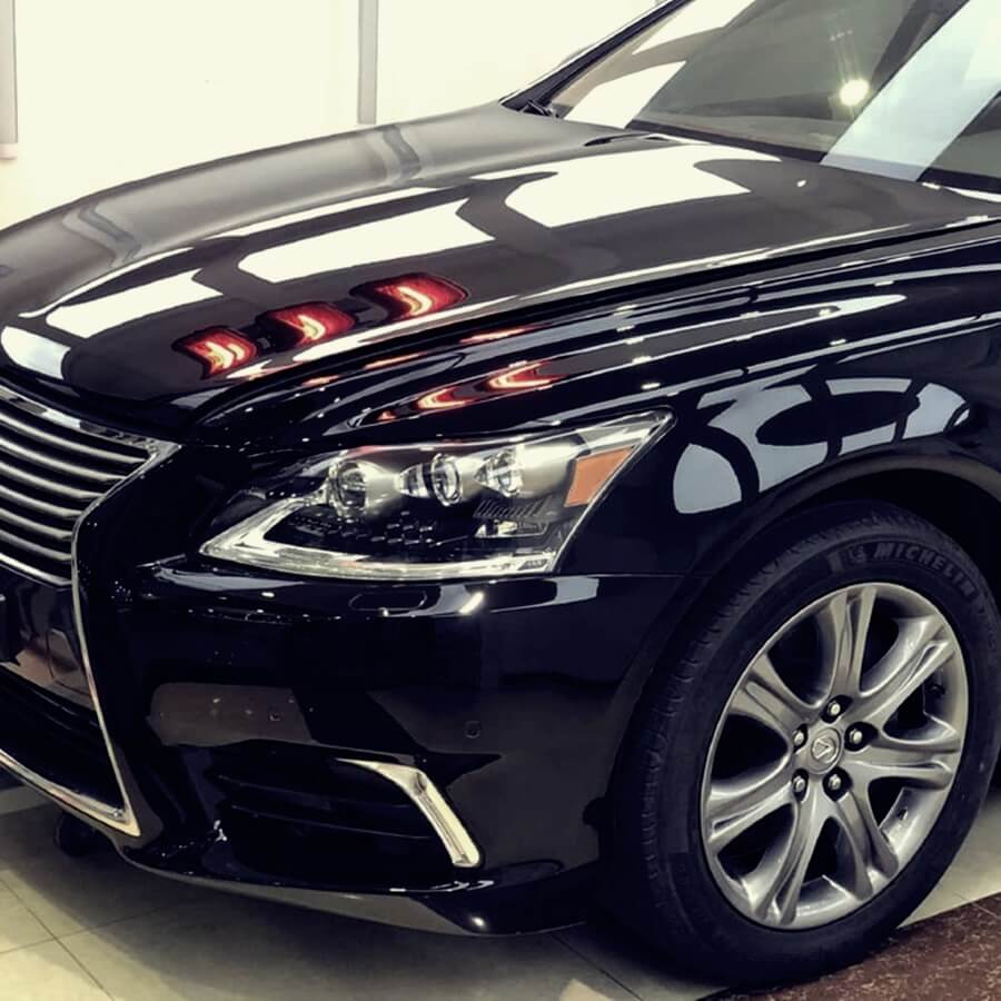 Xử lý vết xước nhựa đen ô tô