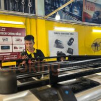 Baga mui xe Kia Sedona chịu được trọng lượng lớn