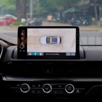 Camera 3 Mắt Honda CRV 2024 hiển thị hình ảnh qua màn hình trung tâm