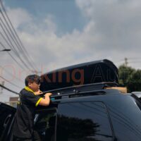 Toàn bộ phụ kiện lắp ráp cốp nóc ô tô Toyota Land Cruiser 700l