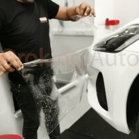 Hoàn thiện dán PPF chống xước siêu bóng ô tô
