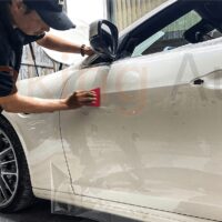 Hoàn thiện dán PPF chống xước siêu bóng ô tô