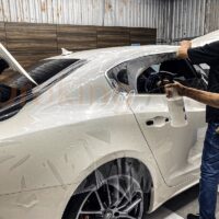 Hoàn thiện dán PPF chống xước siêu bóng ô tô