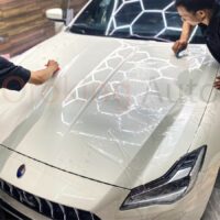 Dán PPF Maserati Quattroporte chính hãng Teckwrap là giải pháp bảo vệ bề mặt sơn xe hữu hiệu