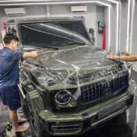 Dán PPF Mercedes G63 AMG chính hãng Teckwrap