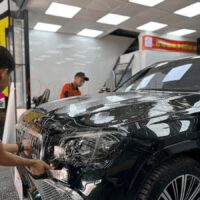 Hoàn thiện dán PPF chống xước siêu bóng ô tô