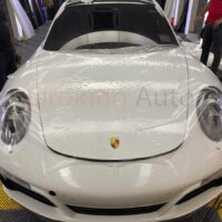 Dán PPF Porsche 718 Cayman chính hãng Teckwrap chống trầy xước hiệu quả