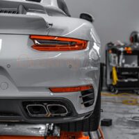 Dán PPF Porsche 911 Turbo chính hãng Teckwrap chống trầy xước hiệu quả