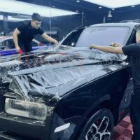 Dán PPF Rolls Royce Cullinan chính hãng Teckwrap là giải pháp bảo vệ bề mặt sơn xe hữu hiệu