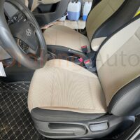 Chất liệu ghế da Hyundai Accent 2024