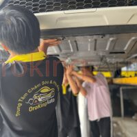 Lắp đặt giáp gầm MG ZS tại OroKing Auto