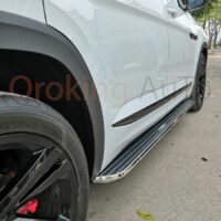 Lợi ích của việc khi lắp đặt bệ bước chân Volkswagen Teramont X mẫu Macan Black