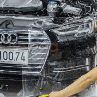 Hoàn thiện dán PPF chống xước siêu bóng ô tô