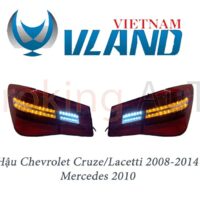 Hình ảnh sau khi thay độ đèn hậu Chervolet Cruze 2010 - 2016 mẫu Mercedes cũ nguyên cụm