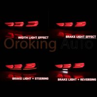 Đèn hậu Hyundai Elantra 2016 - 2018 mẫu Sport xinhan chạy nguyên cụm sở hữu thiết kế đẹp mắt - sang trọng cùng dãy màu nổi bật và sinh động.