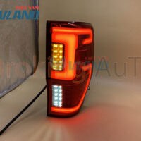 Độ đèn hậu Ford Ranger 2012 - 2018 mẫu Audi nguyên cụm sở hữu chip LED có tuổi thọ lên đến 15.000h