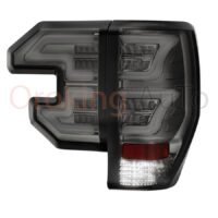 Cụm đèn hậu Ford Ranger màu khói viền led trắng nguyên cụm