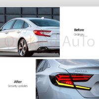 Độ đèn hậu Honda Accord 2019+ mẫu DK nguyên cụm sở hữu chip LED có tuổi thọ lên đến 15.000h