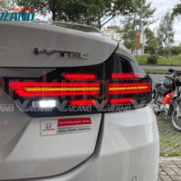 Độ đèn hậu Honda City 2015 - 2017 mẫu Porsche nguyên cụm sở hữu chip LED có tuổi thọ lên đến 15.000h
