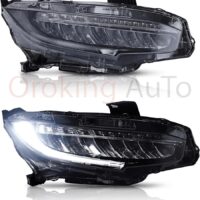 Đèn pha Honda Civic 2017 - 2021 Mẫu 1.5 nguyên cụm sở hữu chip LED có tuổi thọ lên đến 15.000h