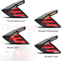 Đèn hậu Honda Civic 2017 - 2021 mẫu 05 nguyên cụm tại OroKing Auto