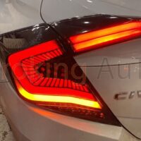 Đèn hậu Honda Civic 2017 - 2021 mẫu xinhan chạy có thanh cốp nguyên cụm sở hữu thiết kế đẹp mắt - sang trọng cùng dãy màu nổi bật và sinh động.