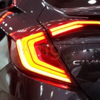 Độ đèn hậu Honda Civic 2017 - 2021 mẫu Xinhan chạy nguyên cụm sở hữu chip LED có tuổi thọ lên đến 15.000h