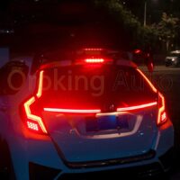 Độ đèn hậu Honda Jazz 2016+ mẫu DK nguyên cụm sở hữu chip LED có tuổi thọ lên đến 15.000h