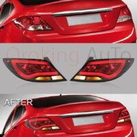 Đèn hậu Huyndai Accent 2012 - 2014 nguyên cụm sở hữu thiết kế đẹp mắt - sang trọng cùng dãy màu nổi bật và sinh động.