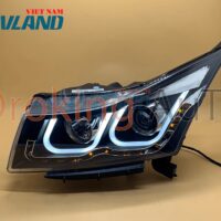 Đèn pha Chevrolet Cruze 2010 - 2016 mẫu 2U Audi nguyên cụm sở hữu chip LED có tuổi thọ lên đến 15.000h