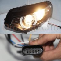 Đèn pha Ford Ecosport 2015 - 2016 mẫu Range Rover sở hữu chip LED có tuổi thọ lên đến 15.000h