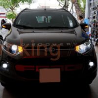 Hình ảnh sau khi thay đèn pha Ford Ecosport 2015 - 2016 mẫu Range Rover
