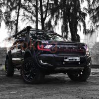 Đèn pha Ford Ranger 2015 - 2018 mẫu Mustang nguyên cụm khắc phục mặt hạn chế của thiết kế nguyên bản