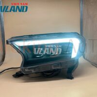 Cụm đèn pha Ford Ranger 2016 - 2021 mẫu 3 bi TLZ nguyên cụm