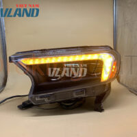 Đèn pha Ford Ranger 2016 - 2021 mẫu 3 bi TLZ nguyên cụm được nhập khẩu trực tiếp - đảm bảo nguồn gốc