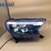 Đèn pha Ford Ranger 2016 - 2020 mẫu 4 bi nguyên cụm sở hữu chip LED có tuổi thọ lên đến 15.000h
