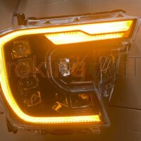 Đèn pha Ford Ranger 2023 mẫu 4 bi nguyên cụm khắc phục hạn chế của thiết kế nguyên bản