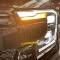 Đèn pha Ford Ranger 2023 mẫu Ford Wildtrack nguyên cụm sở hữu chip LED có tuổi thọ lên đến 15.000h