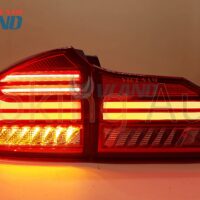Độ đèn hậu Honda City 2015 - 2018 mẫu Audi nguyên cụm sở hữu chip LED có tuổi thọ lên đến 15.000h