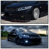 Độ đèn pha Honda Civic 2012 - 2014 mẫu JY nguyên cụm tại OroKing Auto