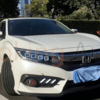 Đèn pha Honda Civic 2017 - 2021 mẫu Bugatti nguyên cụm sở hữu chip LED có tuổi thọ lên đến 15.000h