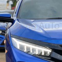 Đèn pha Honda Civic 2017 - 2021 mẫu Welcome light nguyên cụm khắc phục hạn chế của thiết kế nguyên bản