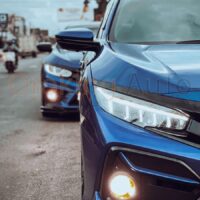 Đèn pha Honda Civic 2017 - 2021 mẫu Welcome light nguyên cụm được nhập khẩu trực tiếp - đảm bảo nguồn gốc