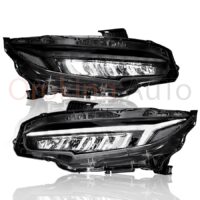 Đèn pha Honda Civic 2017 - 2021 mẫu Welcome light nguyên cụm sở hữu chip LED có tuổi thọ lên đến 15.000h