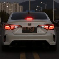 Độ đèn pha Honda Civic 2021 mẫu DK nguyên cụm tại OroKing Auto